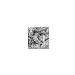 Exotische mix natuur zilver 6 x 6 x 14 cm 6 assorti