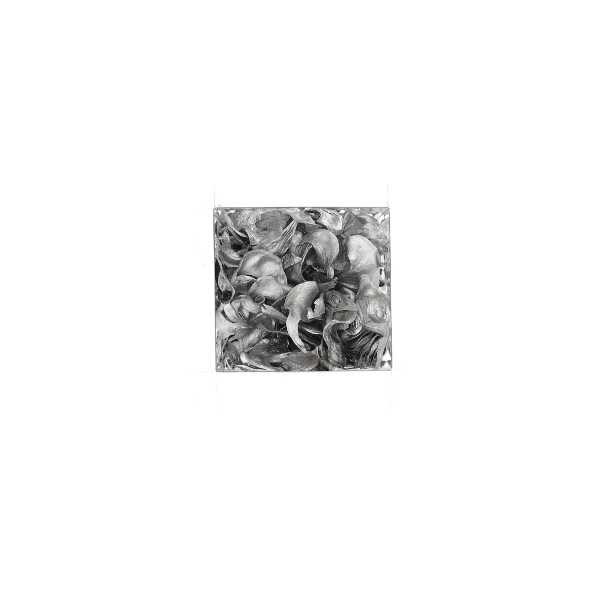 Exotische mix natuur zilver 6 x 6 x 14 cm 6 assorti