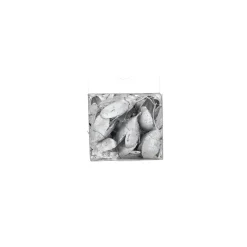 Exotische mix natuur zilver 6 x 6 x 14 cm 6 assorti