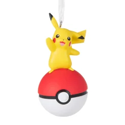 Famous character Pokemon with Ball Hallmark