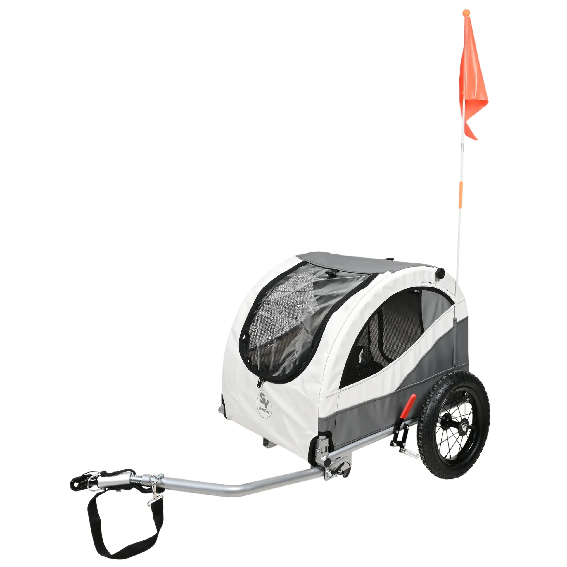 Fietskar trailer dier 2-in-1
