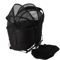 Fietsmand achter 42x48x29cm zwart