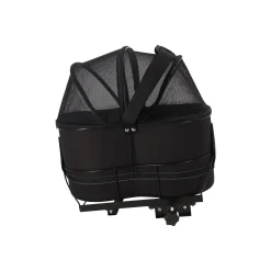 Fietsmand achter 42x48x29cm zwart
