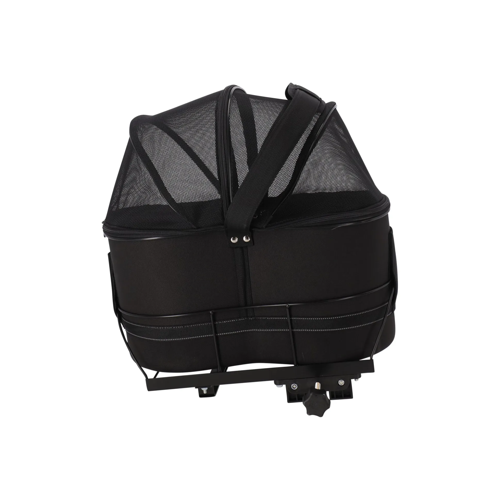 Fietsmand achter 42x48x29cm zwart