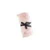 Fleece deken flower 130 x 170 cm roze