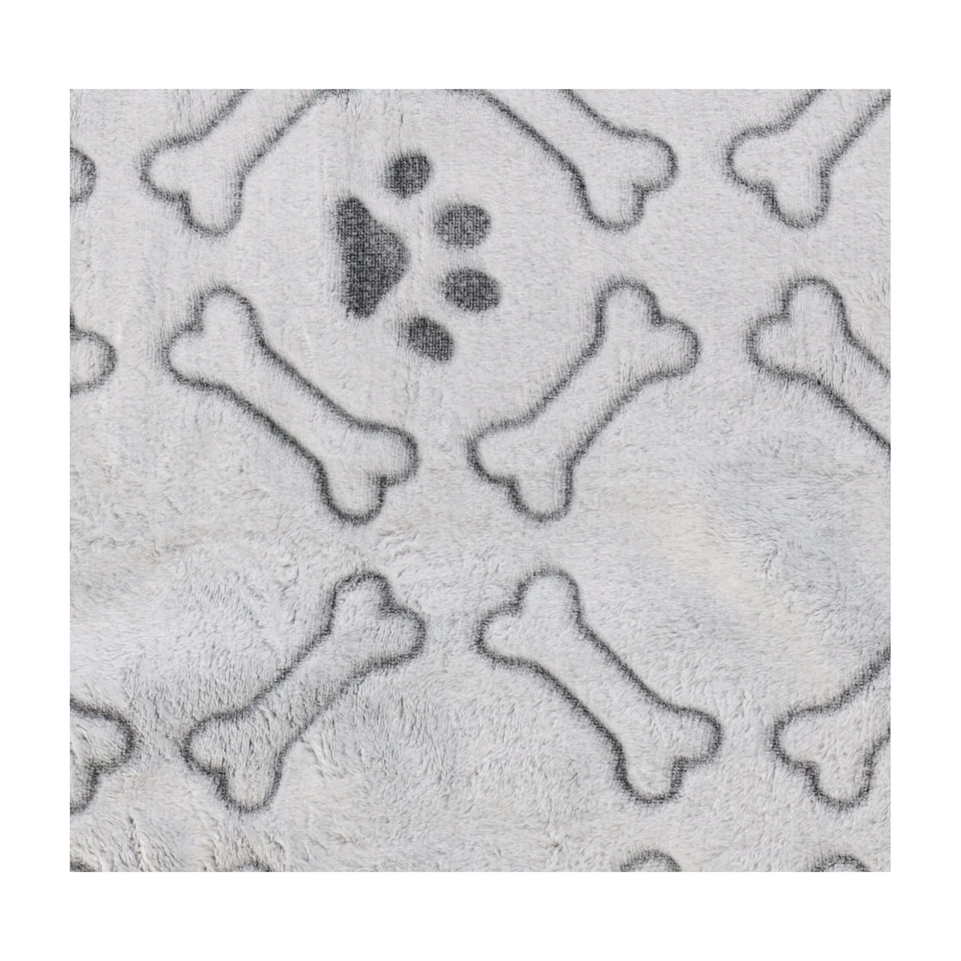 Fleece flanel 100x150cm grijs Friendly Pet