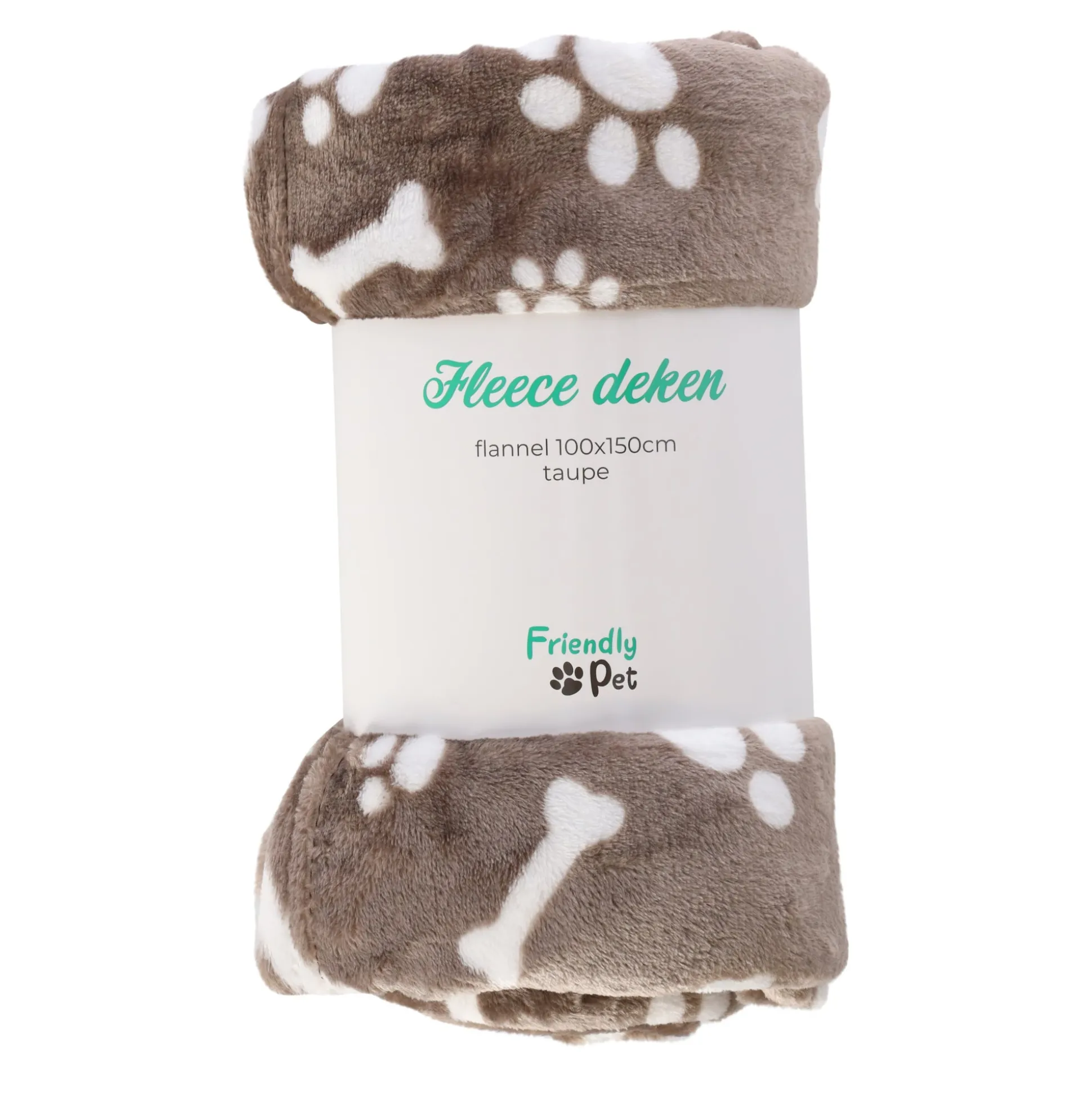 Fleece polar 100x150cm taupe Friendly Pet