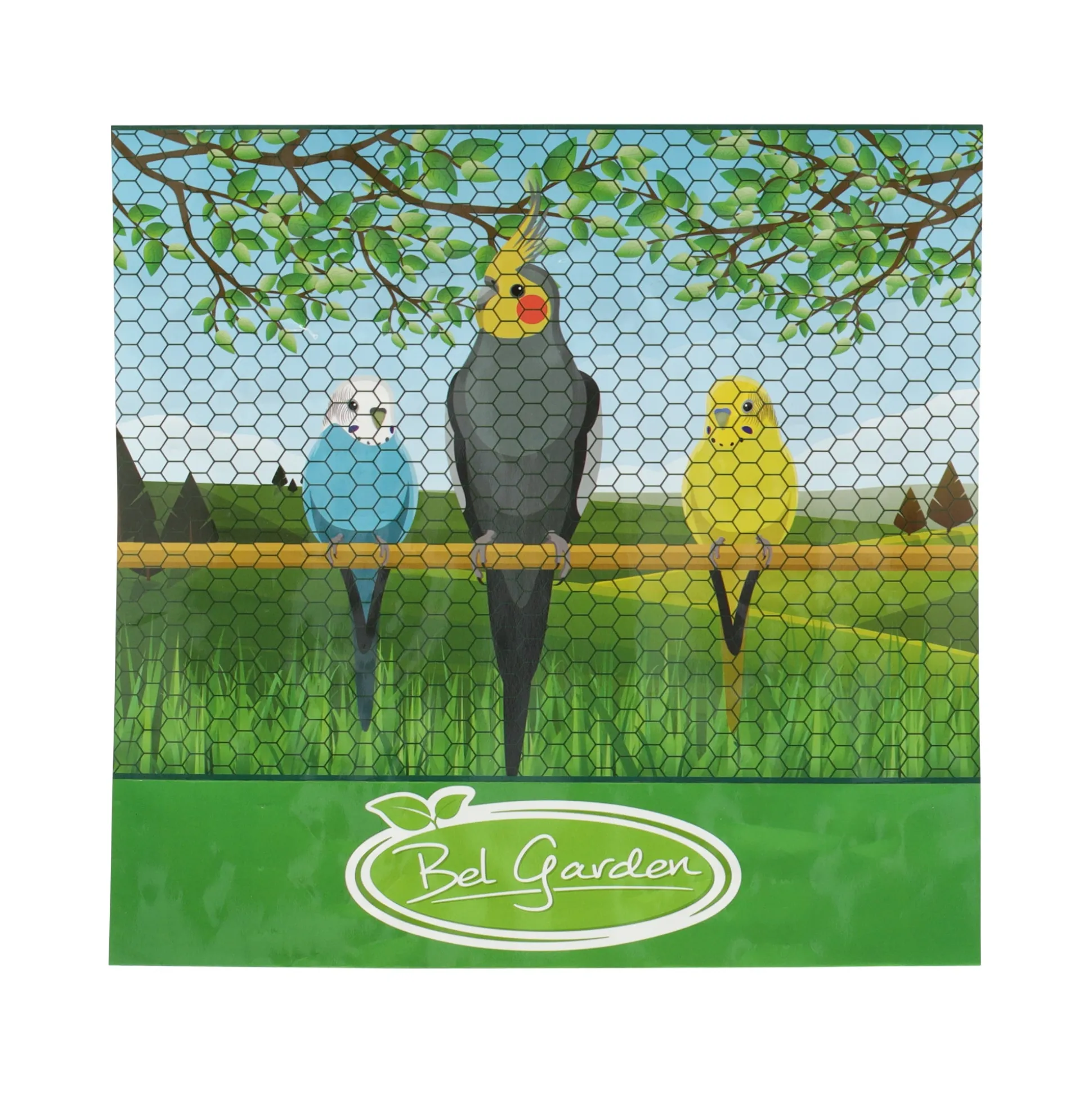 Gaas voliere groen 13 H50 10M Bel Garden