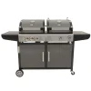 Gas- en houtskoolbarbecue New York