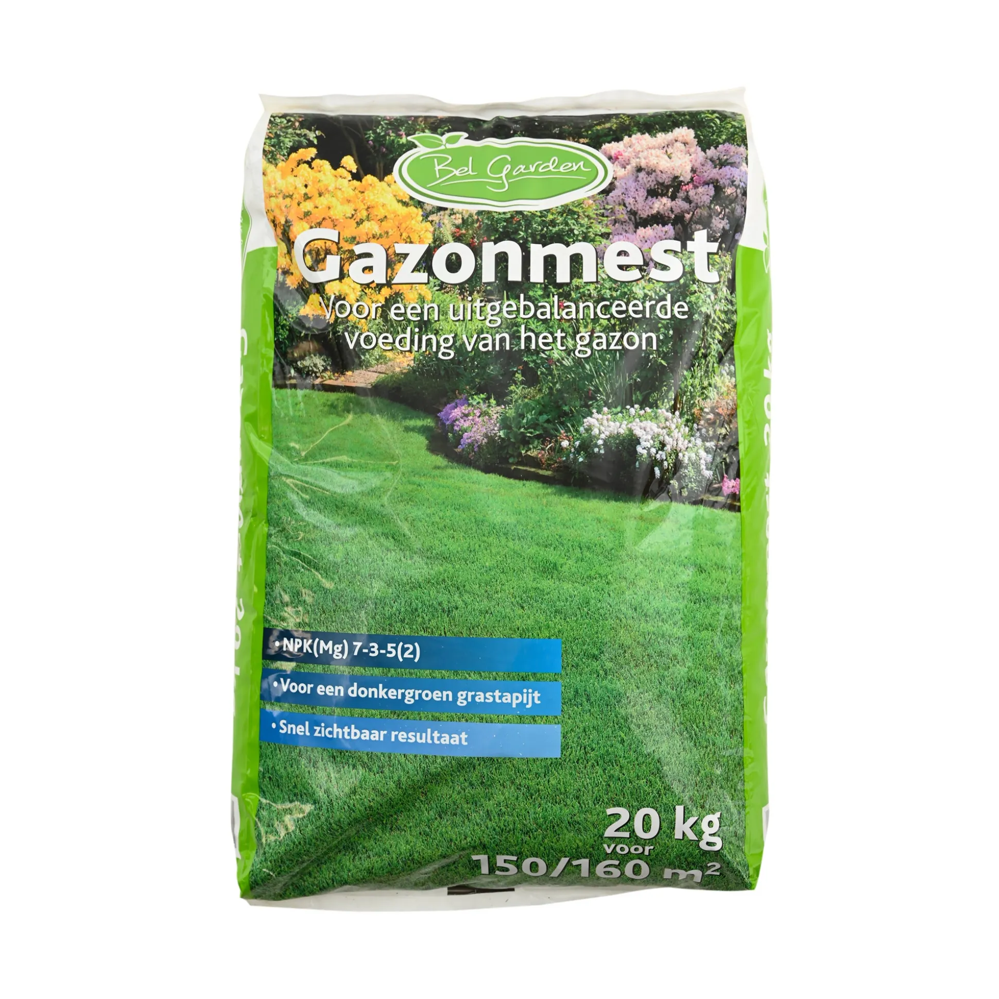 Gazonmest organisch 20kg Bel Garden
