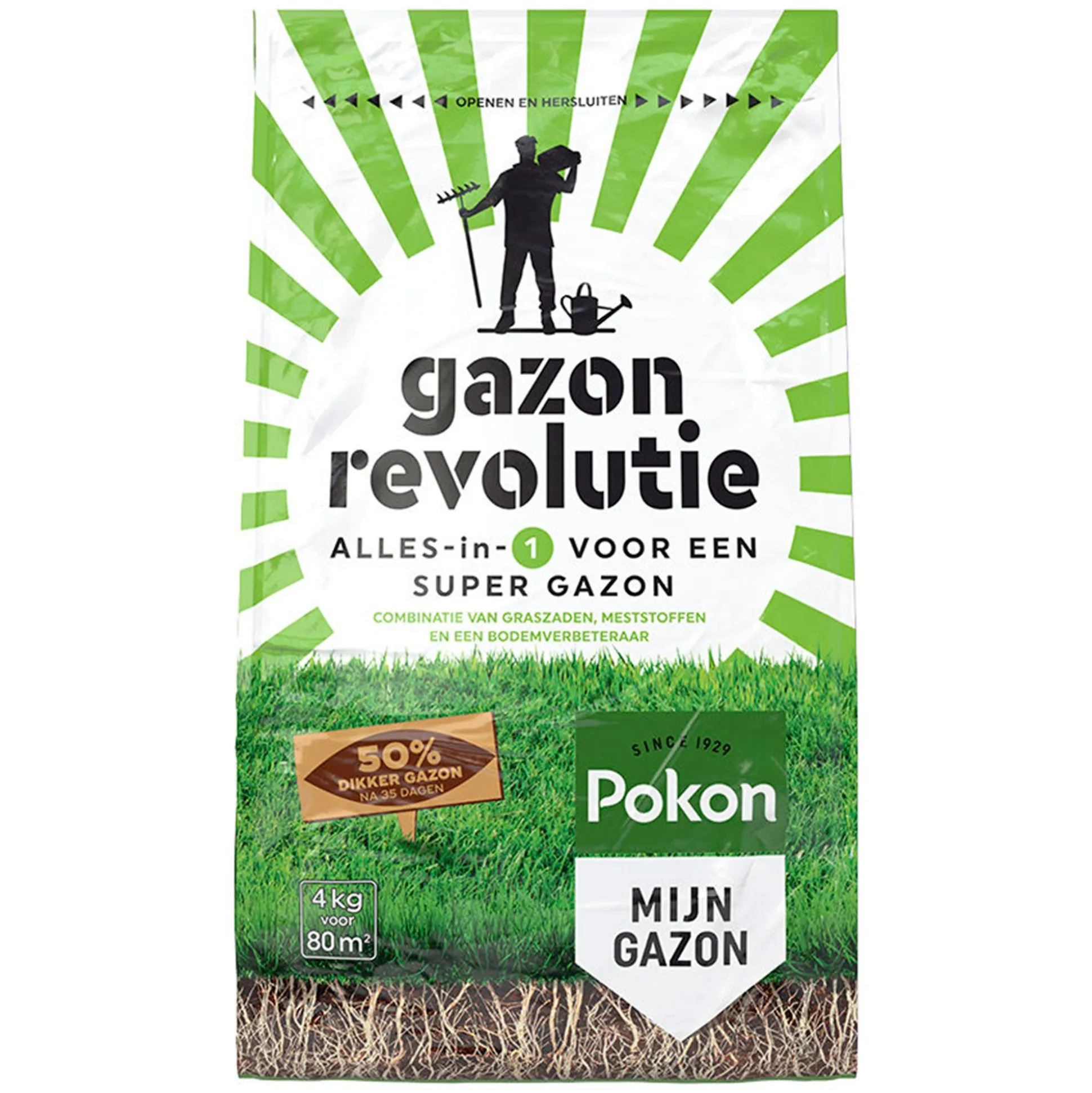 Gazonrevolutie 4kg Pokon