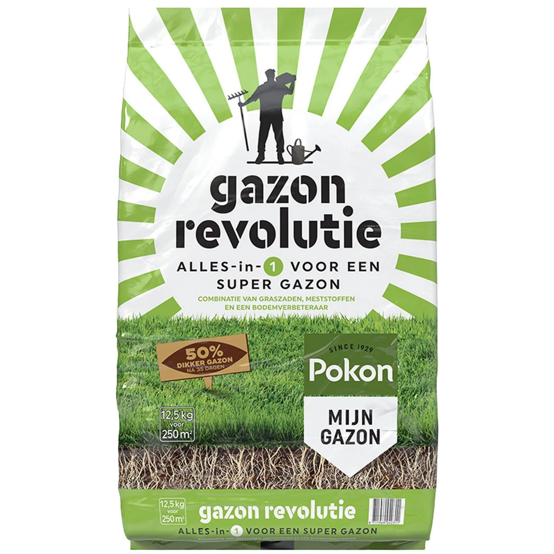 Gazonrevolutie 12,5kg Pokon