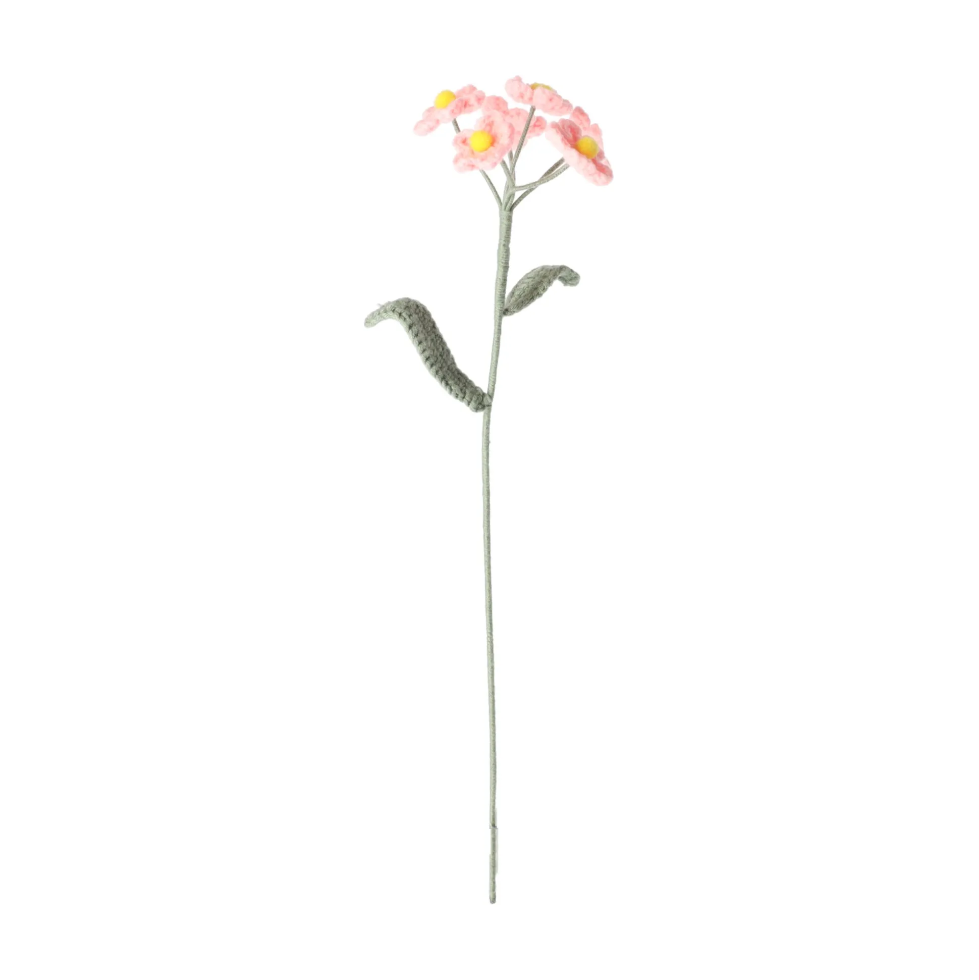 Gehaakte bloem 36 cm 4 assorti