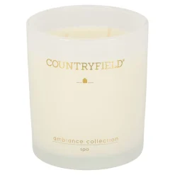 Geurkaars M Spa wit Countryfield