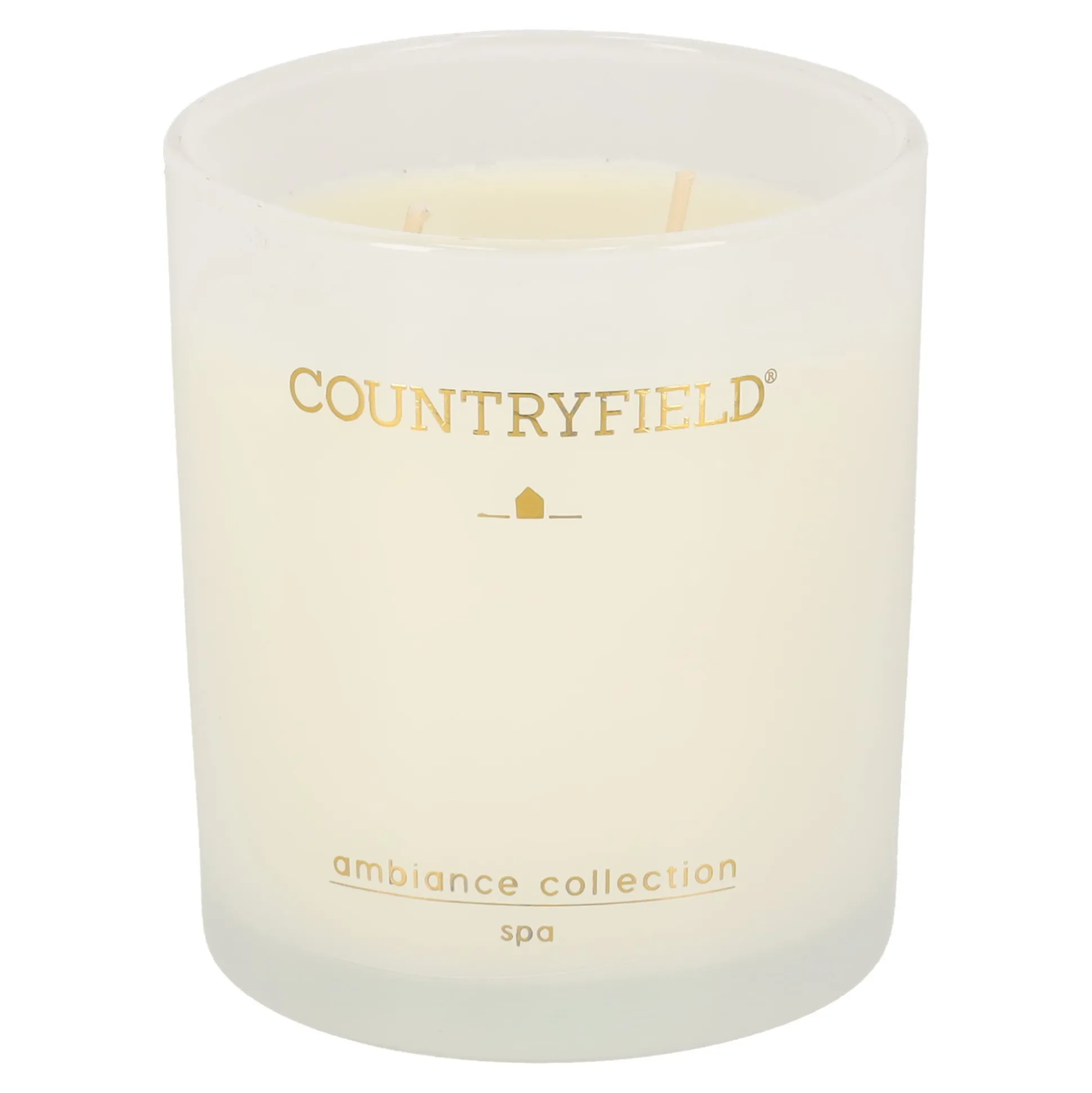 Geurkaars M Spa wit Countryfield