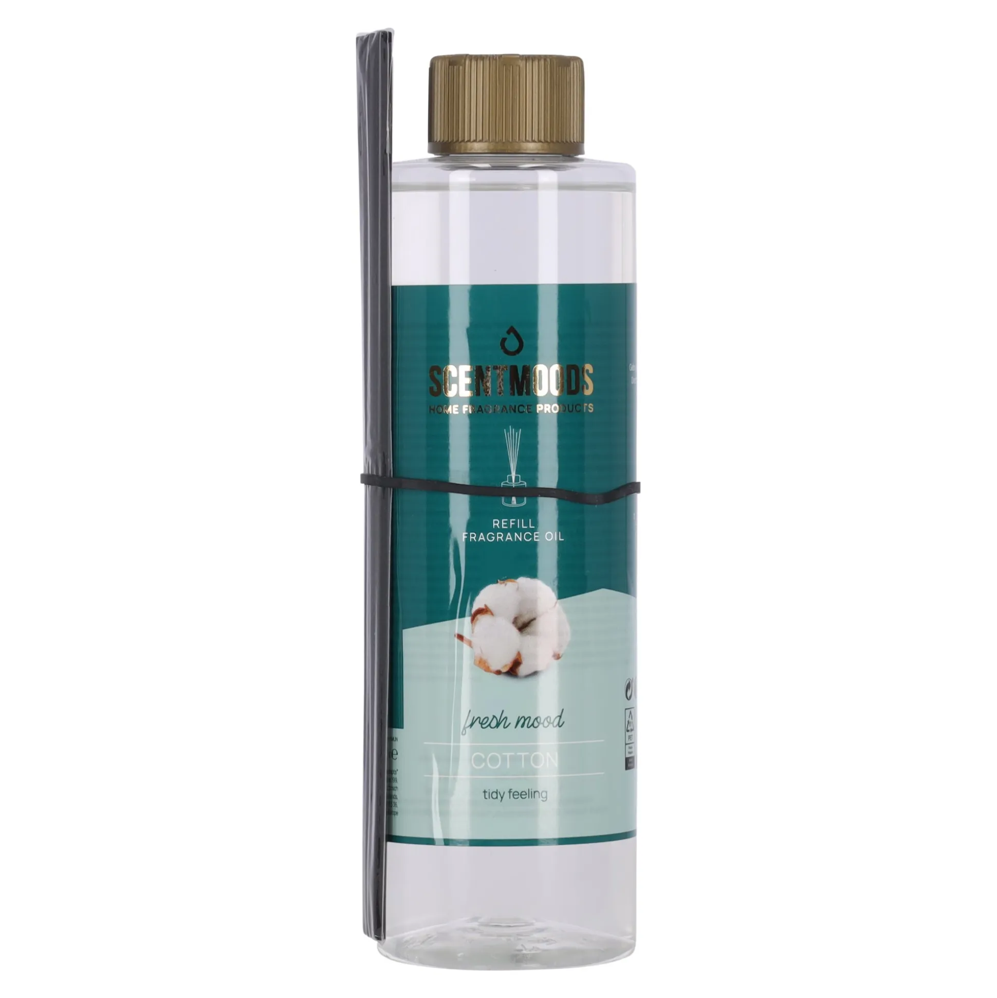 Geurstokjes refill cotton 400ml ScentMoods