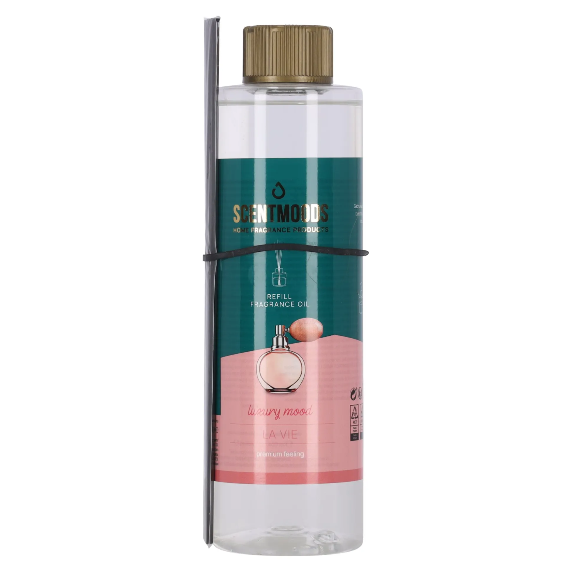 Geurstokjes refill la vie 400ml ScentMoods