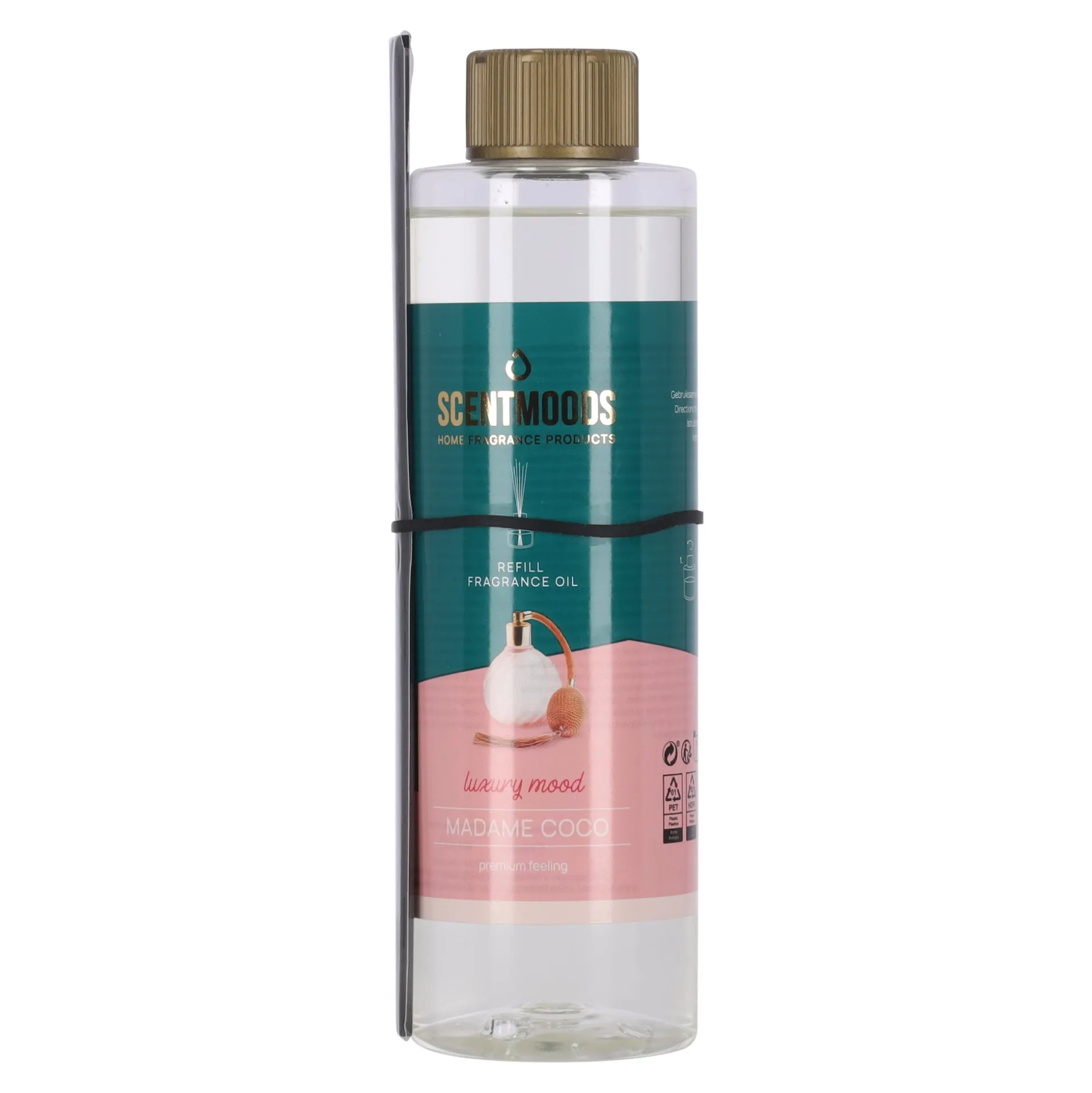 Geurstokjes refill madame coco 400ml ScentMoods