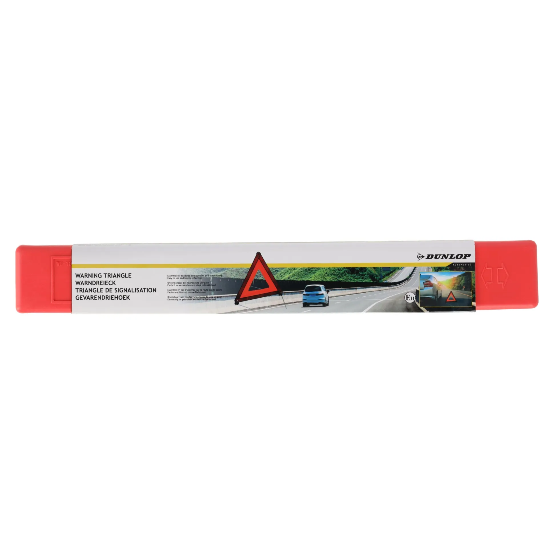 Gevarendriehoek 420x35mm Dunlop