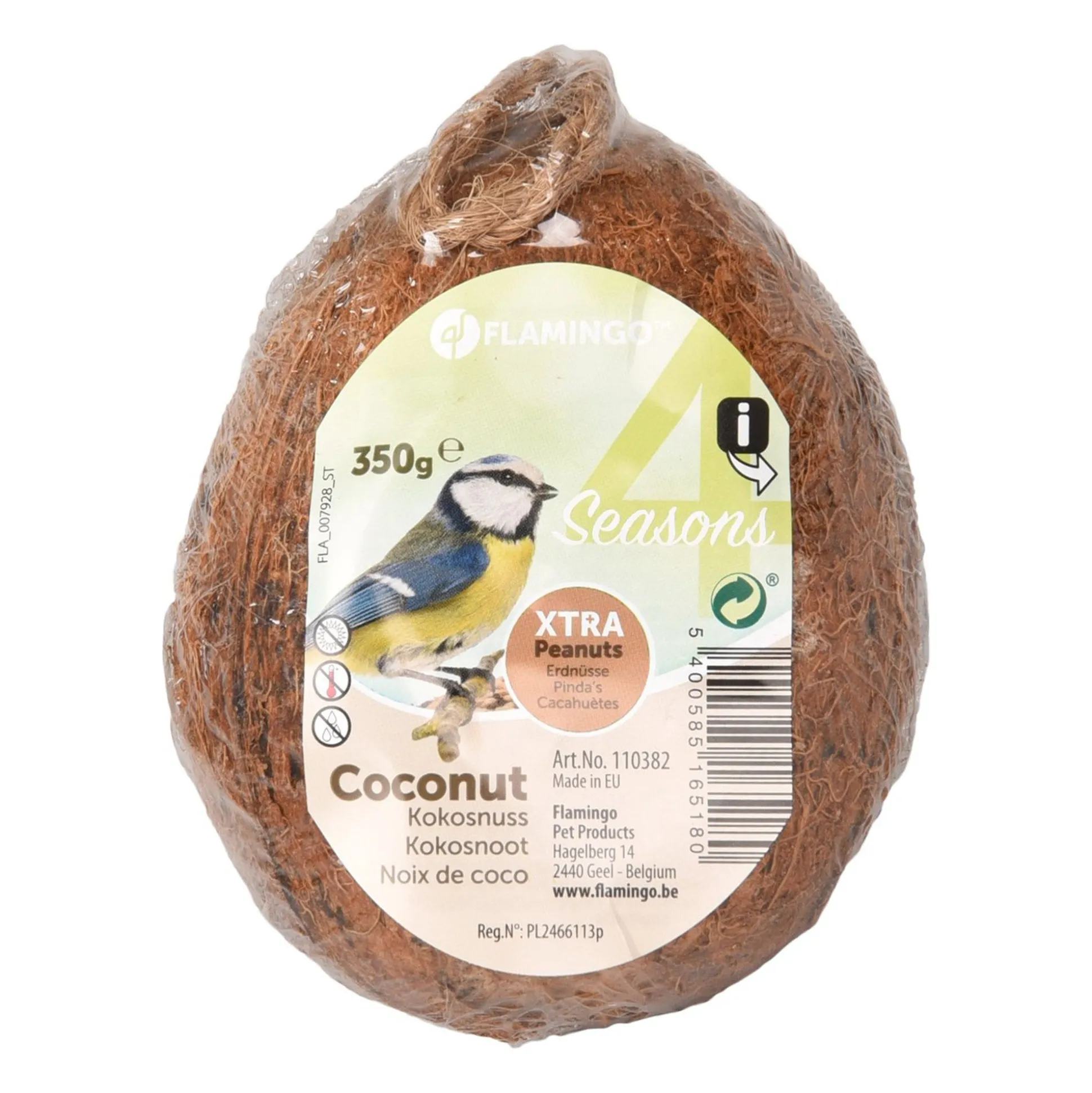 Gevulde kokosnoot 350gr