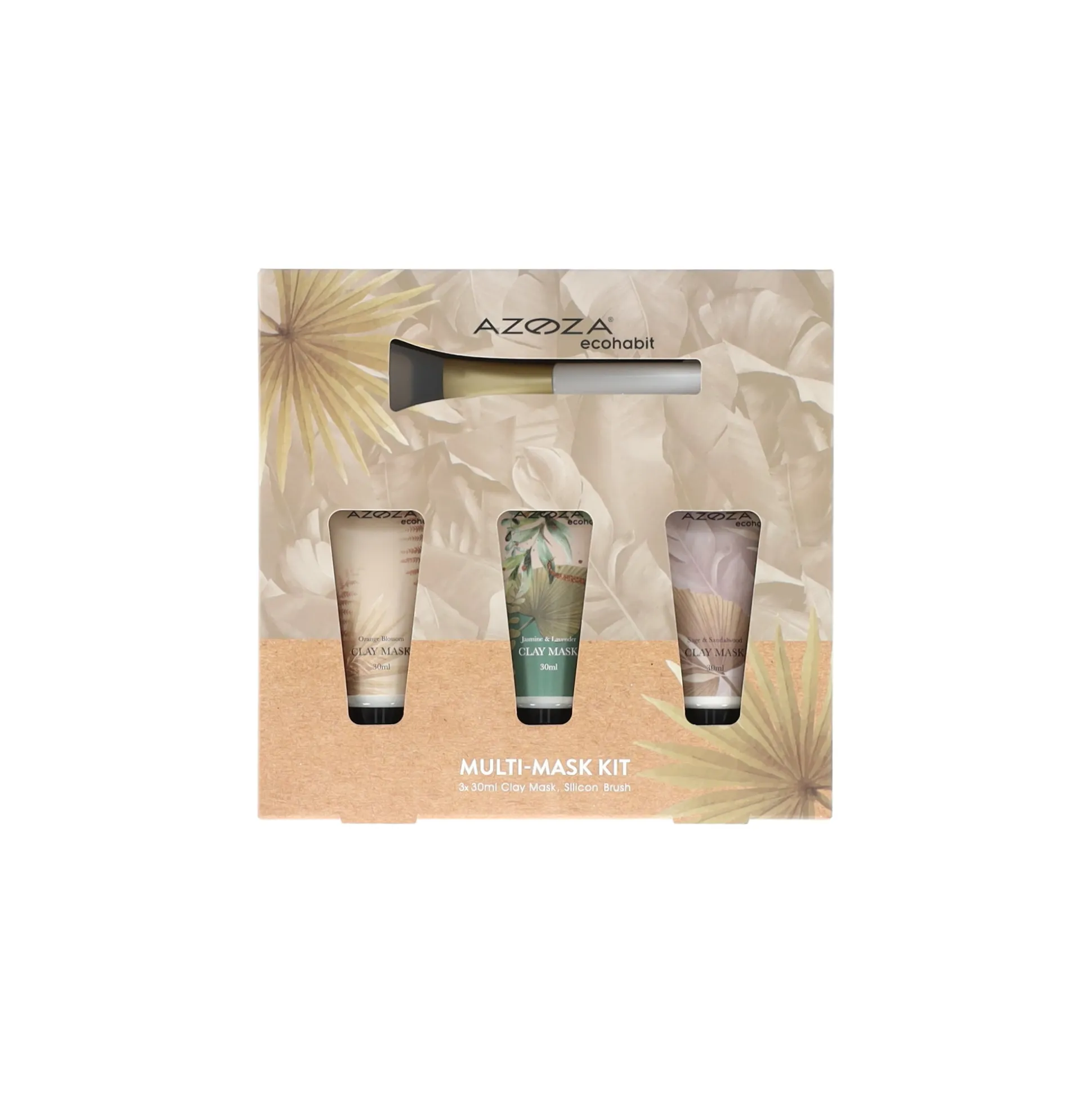 Gezichtmasker set 4 stuks Eco Habit