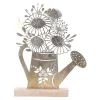 Gieter deco metaal 34 cm gold wash