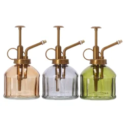 Glazen fles Lacombe 16 cm 4 assorti