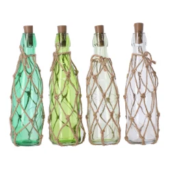 Glazen LED-fles 28 cm