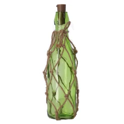 Glazen LED-fles 28 cm