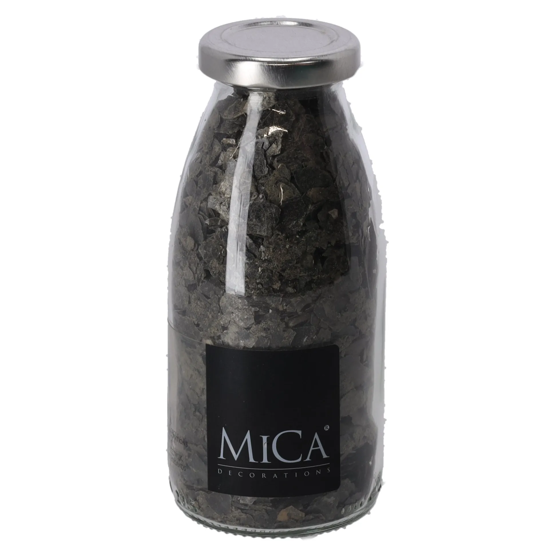 Glimmer pebbles 20-30mm 250ml donkergrijs