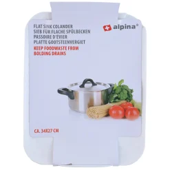 Gootsteenvergiet PP 34x27cm Alpina