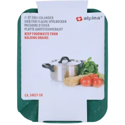 Gootsteenvergiet PP 34x27cm Alpina