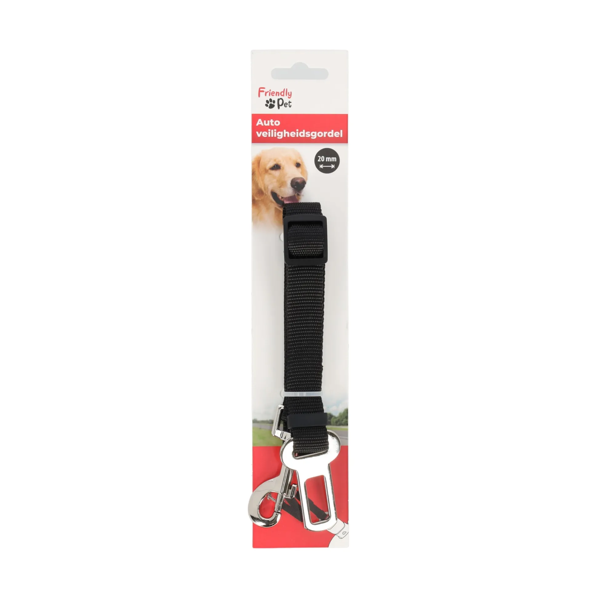 Gordel auto 20mm Friendly Pet