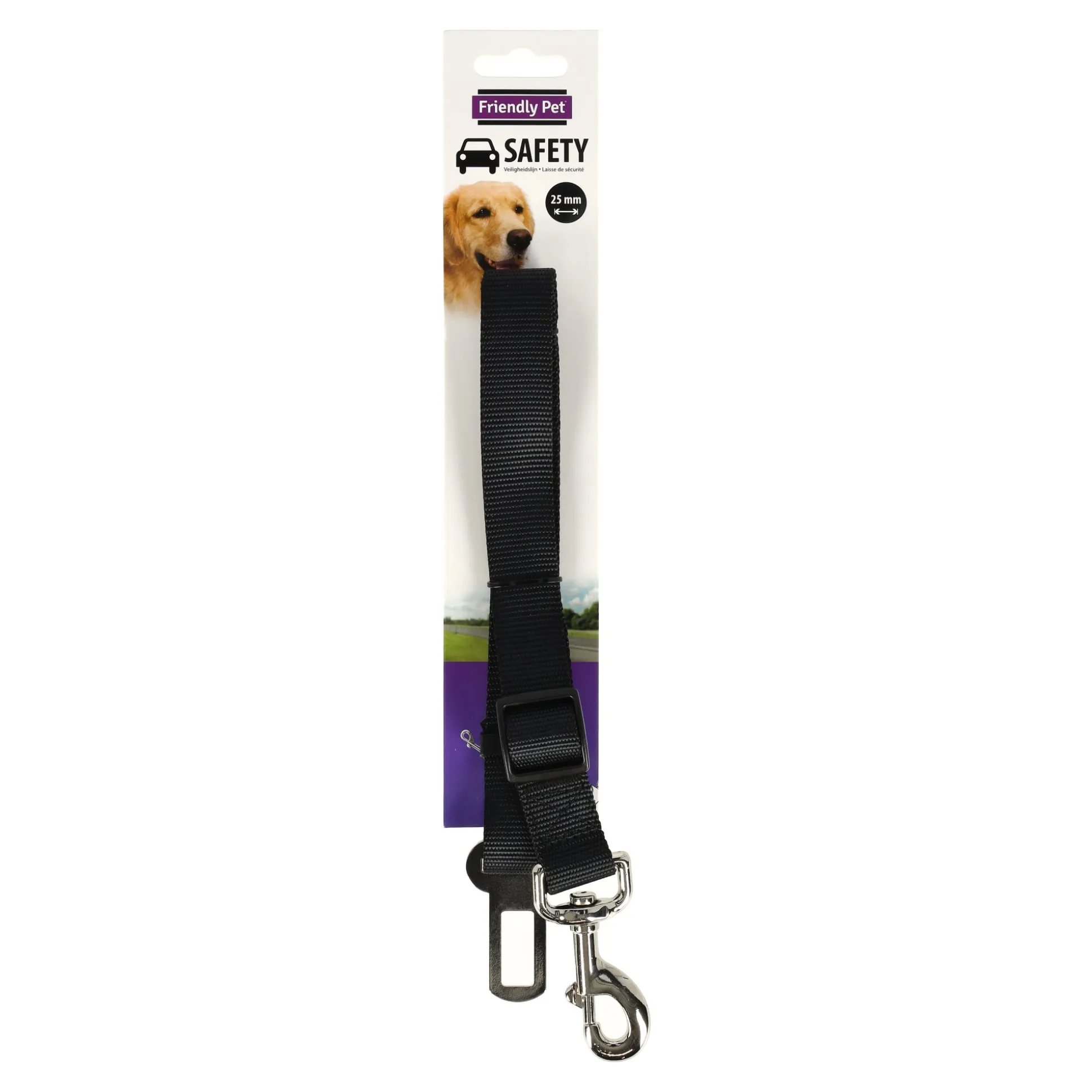 Gordel auto 25mm Friendly Pet