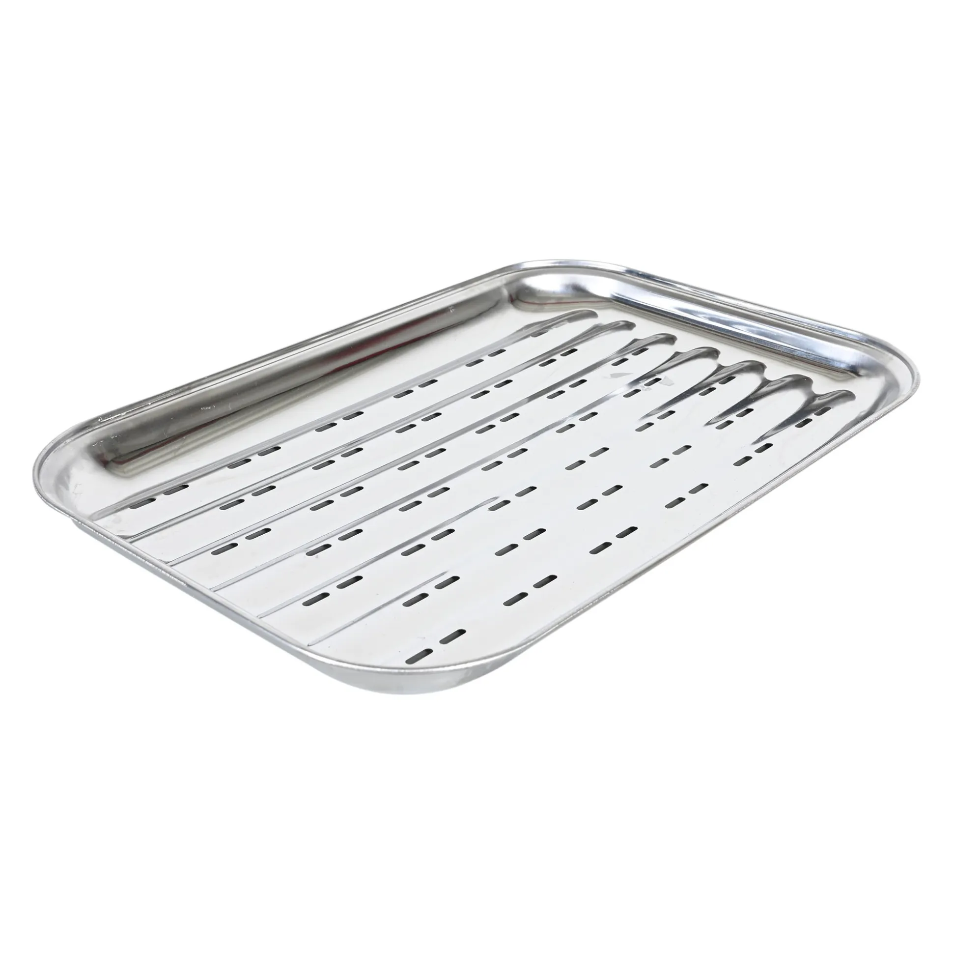 Grillplaat RVS 34,5 x 24,2 x 2,5 cm