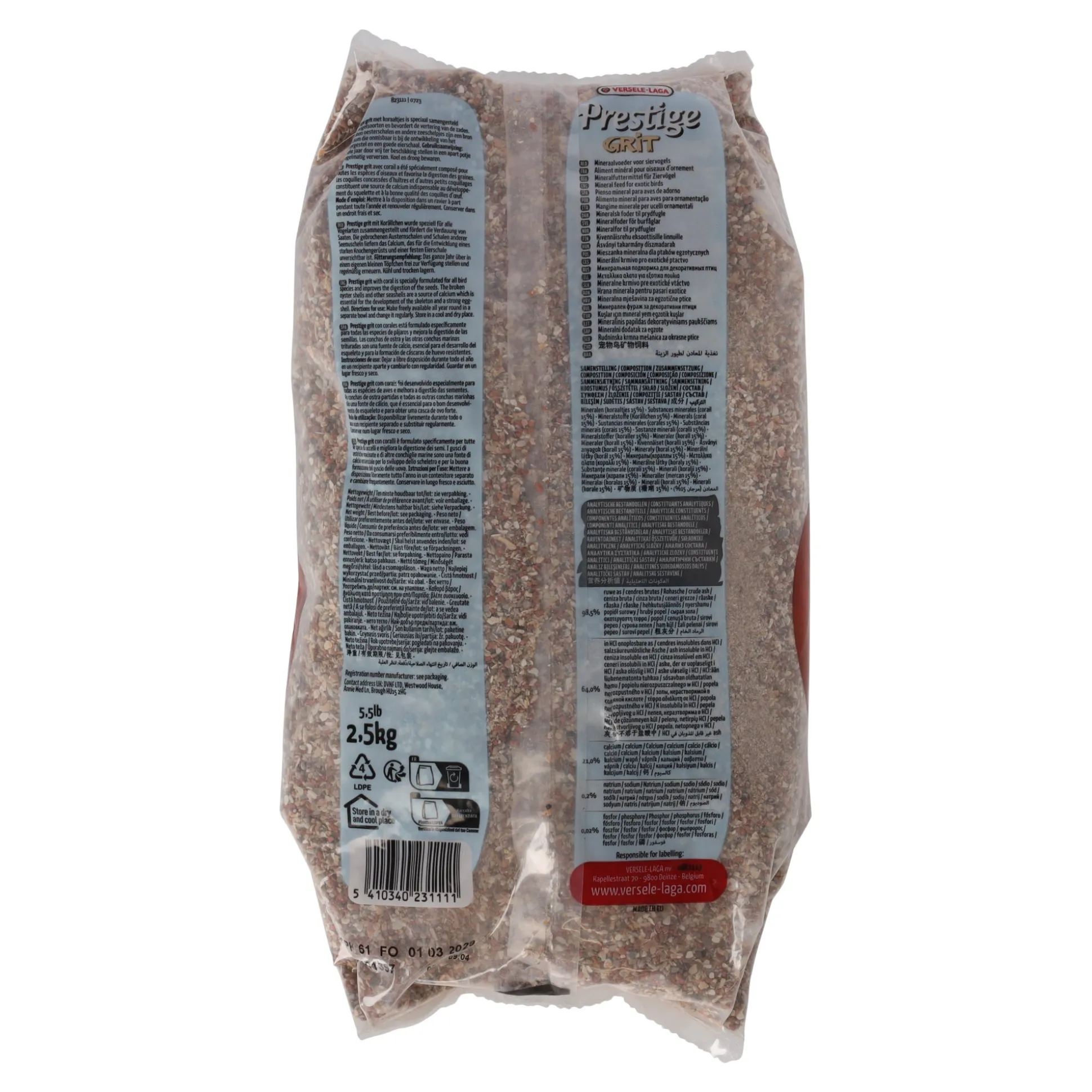 Grit met koraaltjes 2.5kg