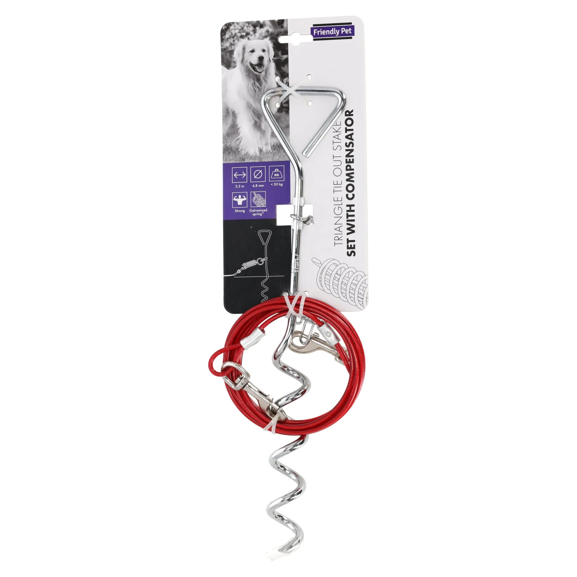 Grondpin + kabel 3.5M FP