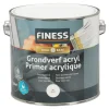 Grondverf acryl wit 2.5L Finess