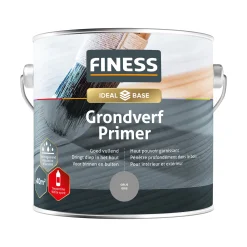 Grondverf grijs 2.5L Finess
