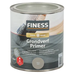 Grondverf grijs 750ml Finess