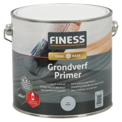 Grondverf wit 2.5L Finess
