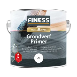 Grondverf wit 2.5L Finess