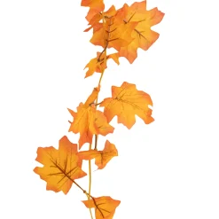 Guirlande blad maple oranje 175 cm