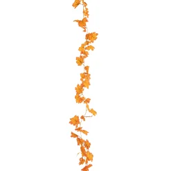 Guirlande blad maple oranje 175 cm