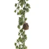 Guirlande den met dennenappel 180 cm