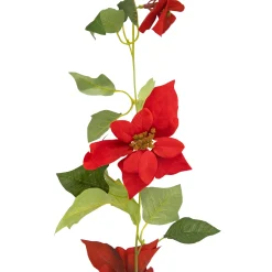 Guirlande kerstroos 180 cm