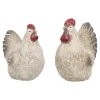Haan hen bruin 12cm