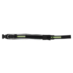 Halsband clip zwart 25mmx25-32cm