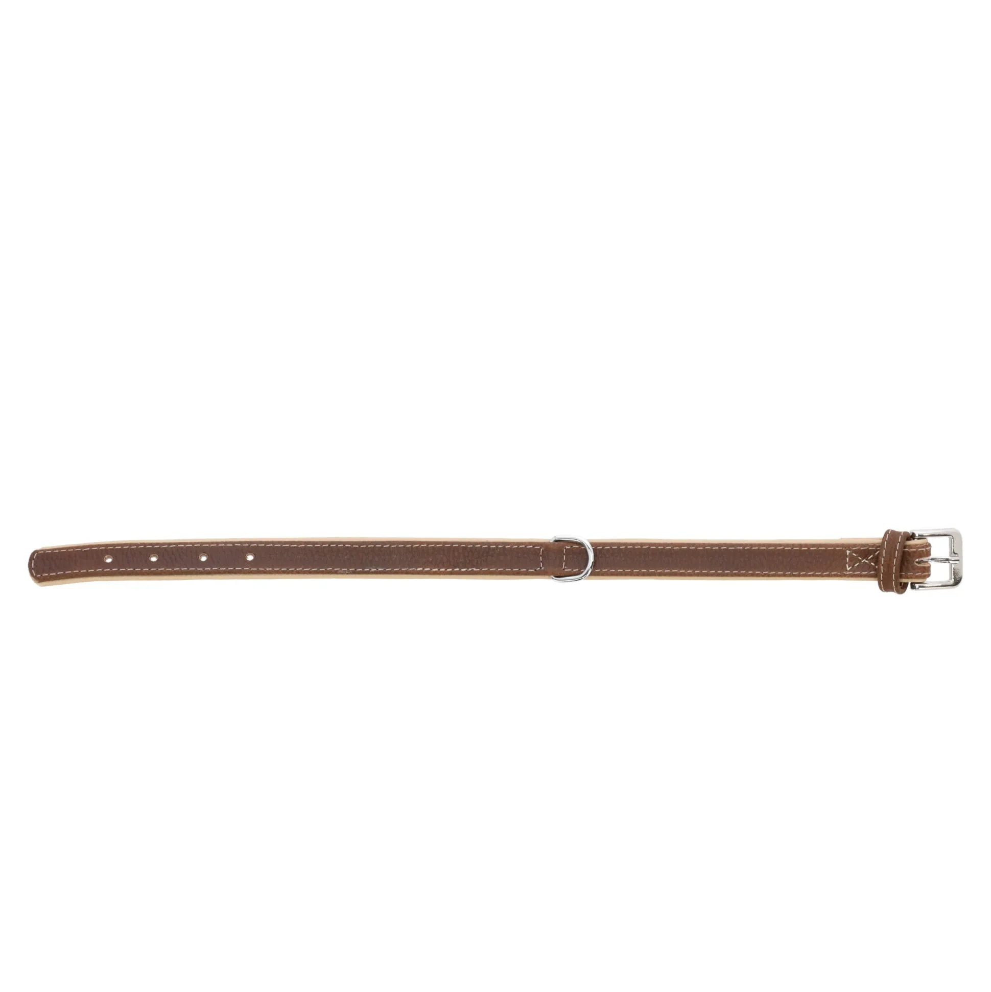 Halsband comfort bruin M 32-39 cm