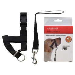 Halsband easy leader zwart S FP